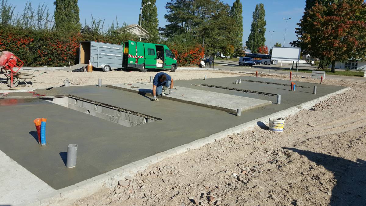 Création d&#8217;une station de lavage à Horbourg-Wihr Rixheim