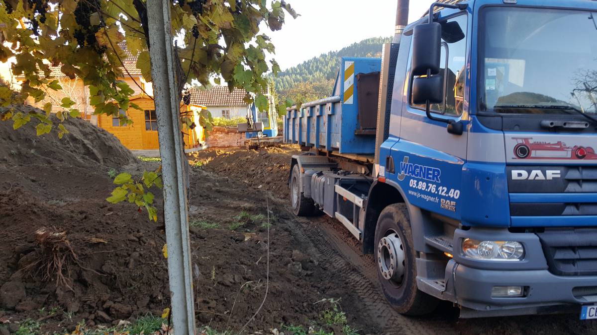 CRÉATION D&#8217;UN CHEMIN ET VIABILITÉ A BUHL. Wittelsheim