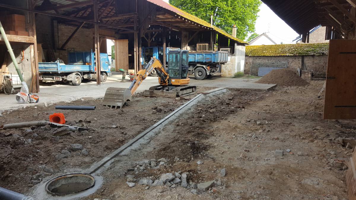 Réfection cour ZUM BURAHISLA UNGERSHEIM Guebwiller 1