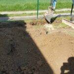 Création d&#8217;un Drainage autour d&#8217;une maison existante à BARTENHEIM. Riedisheim 3