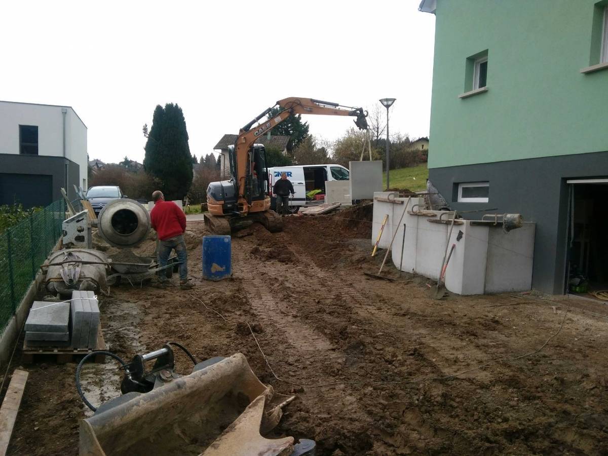 DIVERS TRAVAUX D&#8217;AMÉNAGEMENT EXTÉRIEUR A MASEVAUX. Wittelsheim